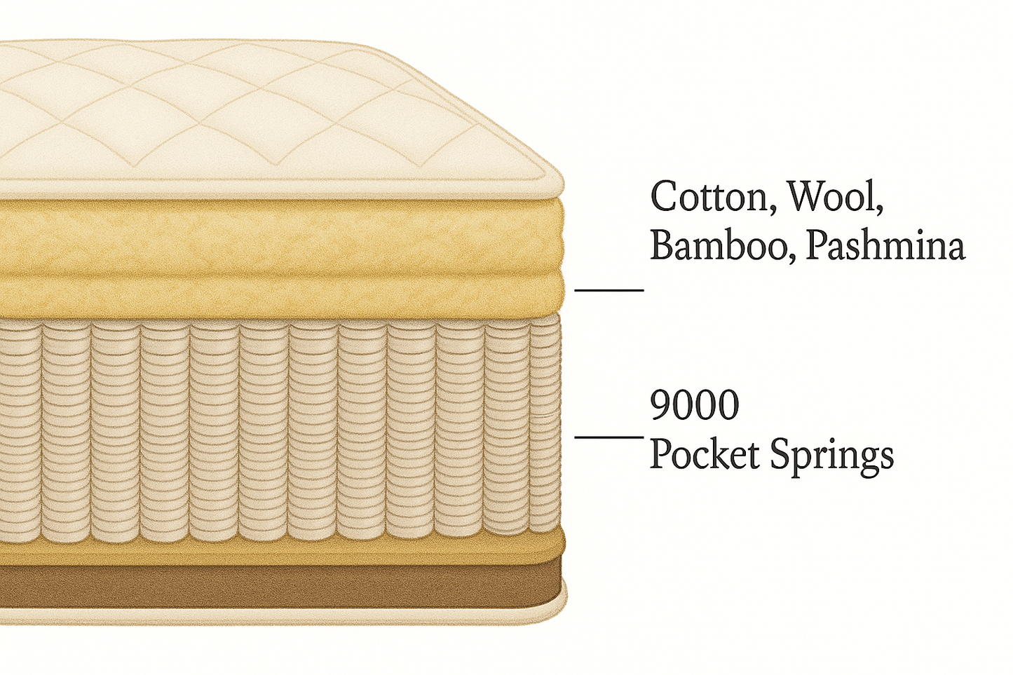 Heritage No.2 Pocket Sprung Mattress